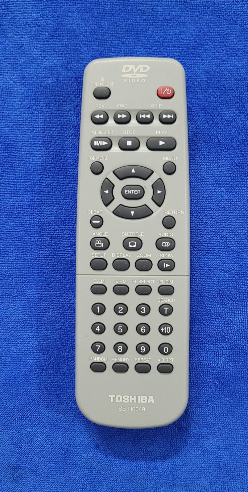 کنترل اورجینال DVD توشیبا