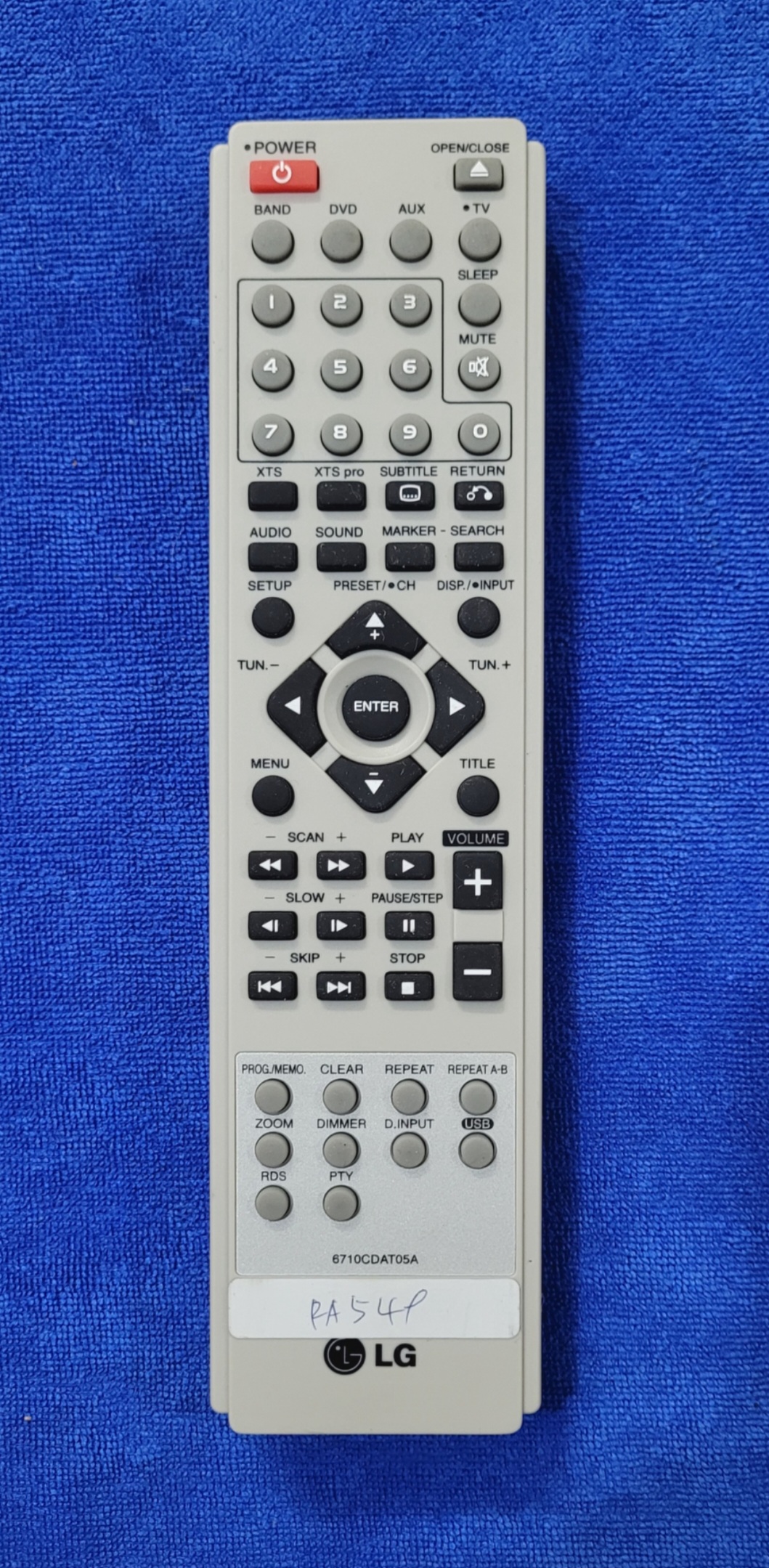کنترل اورجینال سینمای ال جی 6710CDAT05A