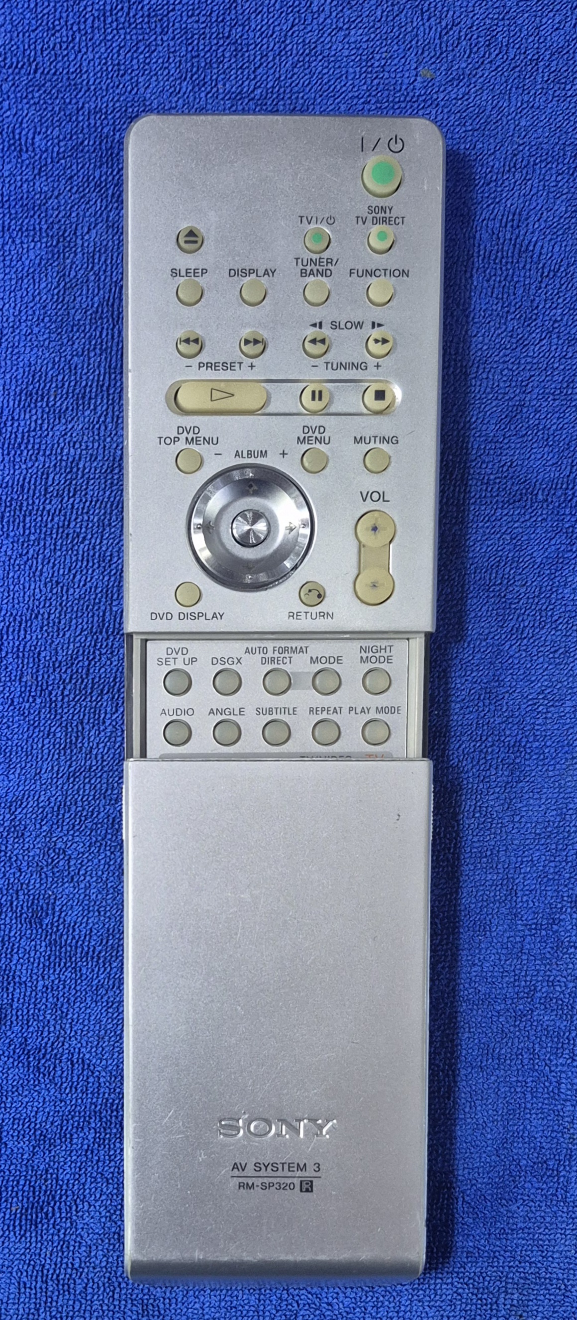 کنترل سیستم صوتی سونی مدلRM_SP320