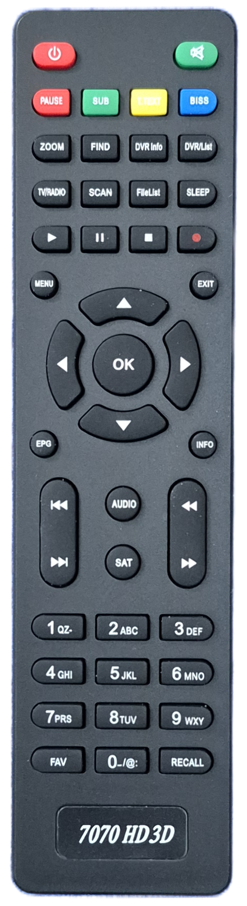کنترل اورجینال استرانگ HD 7070