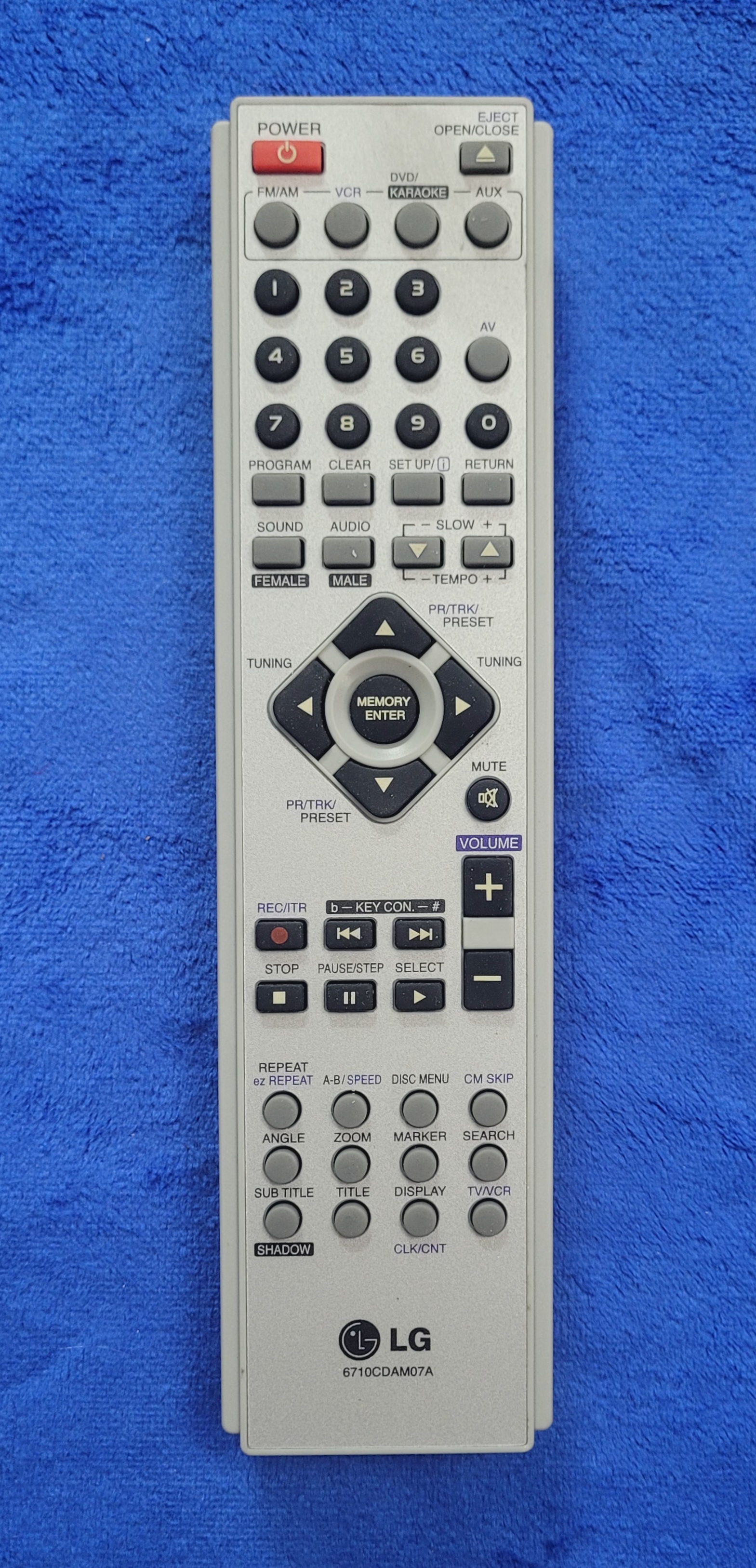 کنترل ال‌جی اورجینال 6710CDAM07A
